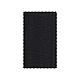 Căptușeală țesută termoadezivă extensabilă kufner 53 g/m² lățime 150 cm - Negru (1 Metru)