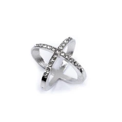 Inel eșarfă - Platinum (1 Bucată)