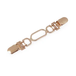 Clips cardigan / închizătoare cardigan - Auriu rose (1 Bucată)