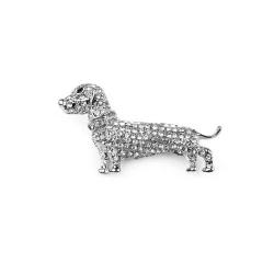 Brosa iepure, caine - Cristal (1 Bucată)