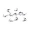Calote / crimpuri din otel inoxidabil 8 mm - Platinum (10 Bucăți) Calote / crimpuri din otel inoxidabil 8 mm - Platinum (10 Bucăți)