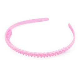 Bentita din plastic cu pieptene - Roz deschis (1 Bucată)