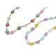 Bratara de glezna din otel inoxidabil - Multicolor (1 Bucată)