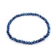 Bratara elastica cu margele fatetate - Albastru azur (1 Bucată)