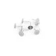 Bază cercei cu tijă din oțel inoxidabil, ø4; 6; 8 mm - Platinum (40 Bucăți) Bază cercei cu tijă din oțel inoxidabil, ø4; 6; 8 mm - Platinum (40 Bucăți)