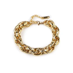 Bratara din otel inoxidabil - Auriu (1 Bucată)