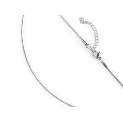 Lanț șarpe din oțel inoxidabil - Platinum (1 Bucată)