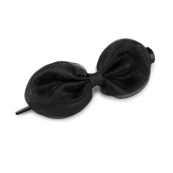 Agrafă de păr cu fundă - Negru (1 Bucată)