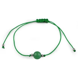 Brățară shamballa cu mărgele minerale - Aventurin (1 Bucată)