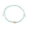 Brățară shamballa - Verde mentă (1 Bucată)