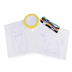 Set de brodat pentru copii - Conform imaginii (1 Bucată)