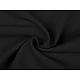 Țesătură poliester rongo - Negru (1 Metru)