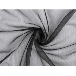 Şifon - Negru (1 Metru)