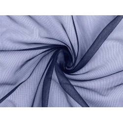 Şifon - Albastru închis (1 Metru)