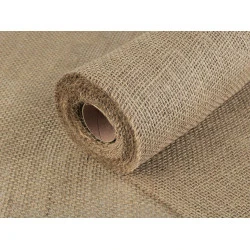 Pânză de iută naturală, lățime 48 cm - Ecru natural (10 Metri)