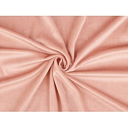 Pluș neted /  minky - Roz foarte deschis (1 Metru)