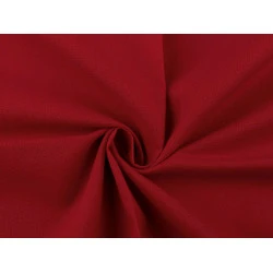 Bumbac uni la metru - Roșu închis (1 Metru)