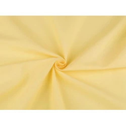 Bumbac uni la metru - Galben pal (1 Metru)