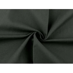 Bumbac uni la metru - Gri oțel (1 Metru)