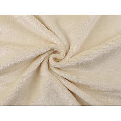 Material polar wellsoft / fleece - Bej deschis (1 Metru)