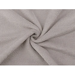 Material polar wellsoft / fleece - Gri foarte deschis (1 Metru)