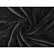 Material polar wellsoft / fleece - Negru (1 Metru)