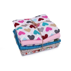 Resturi materiale textile - mix materiale, pachet 500 g - Mix (1 Sac)