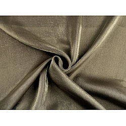 Tafta liquid effect - Verde kaki (1 Metru)