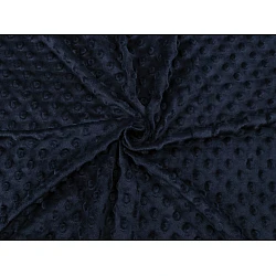 Pluș minky - Albastru parizian (1 Metru)