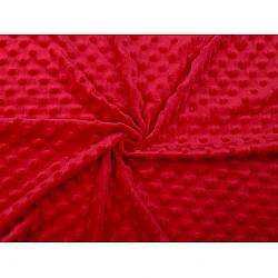 Pluș minky - Roșu (1 Metru)