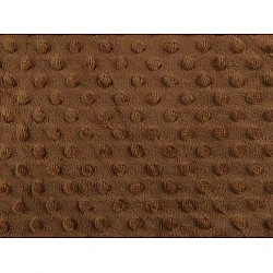 Pluș minky - Maro ciocolatiu (1 Metru)