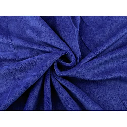 Soft fleece - Albastru safir (1 Metru)