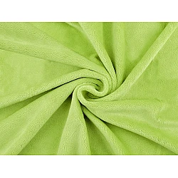 Soft fleece - Verde lime (1 Metru)