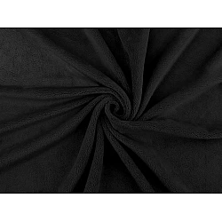 Soft fleece - Negru (1 Metru)