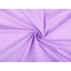 Material bumbac cu buline - Verde pastel deschis (10 Metri) Material bumbac cu buline - Verde pastel deschis (10 Metri)