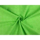 Material bumbac cu buline - Verde pastel deschis (10 Metri) Material bumbac cu buline - Verde pastel deschis (10 Metri)