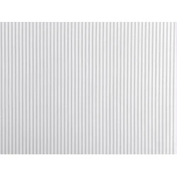 Bumbac imprimat cu dungi - Gri neutral (1 Metru)