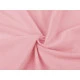 Catifea structurată uni - Roz foarte deschis (1 Metru)