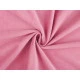 Catifea structurată uni - Roz foarte deschis (1 Metru)