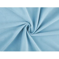 Catifea structurată uni - Bleu nu-mă-uita (1 Metru)