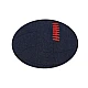 Aplicație termoadezivă jeans - Albastru întunecat (1 Bucată)