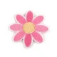 Aplicație termoadezivă - floare - Roz mediu (1 Bucată)