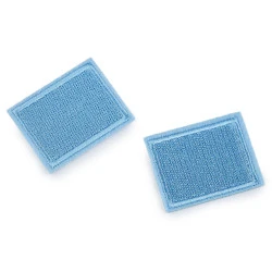 Aplicație / petic termoadeziv 3x4 cm - Albastru deschis (10 Bucăți)