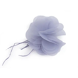 Floare de sifon cu pene ø8-9 cm - Mov lavandă (1 Bucată)