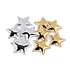 Stea de crăciun 3d ø30 mm - Argintiu (10 Bucăți)