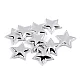 Stea de crăciun 3d ø30 mm - Argintiu (10 Bucăți)