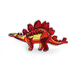 Aplicatie termoadeziva dinozaur - Roșu (10 Bucăți)