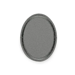 Aplicatie termoadeziva 6x8 cm - Gri neutral (10 Bucăți)