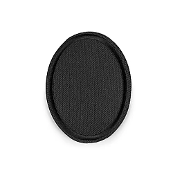 Aplicatie termoadeziva 6x8 cm - Negru (10 Bucăți)