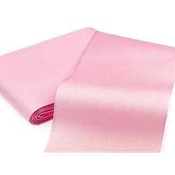 Panglică din tafta, lățime 10,8 cm - Roz deschis (10 Metri)